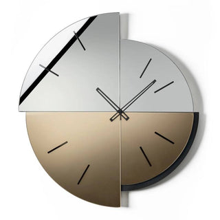 Arti e Mestieri Orologio Da Parete Avignone 65x70h cm Nero e Fumè