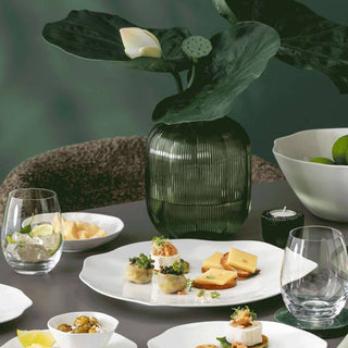Villeroy & Boch Pura piatto Gourmet 32 cm in Porcellana Bone Premium
