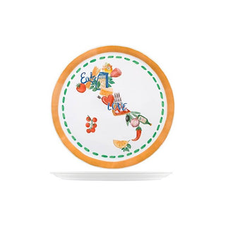 Le Gioie Piatto Pizza Handmade D33 cm in Porcellana