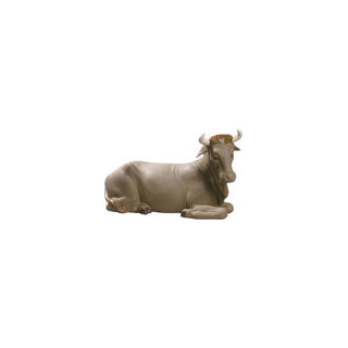 NAO Statuetta Porcellana Bue in Gres H11 cm