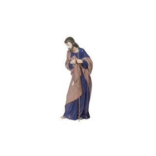 NAO Statuetta Porcellana San Giuseppe Lucida H27 cm