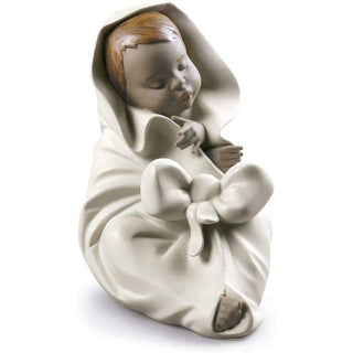 NAO Statuetta Porcellana Eccomi Sono Arrivato Gres H16 cm