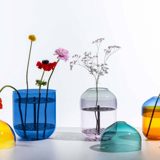 Ichendorf Milano Vaso Fio Grande Blu e Giallo