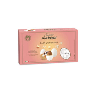 Maxtris Confetti Bianchi Babà con Panna 1 Kg