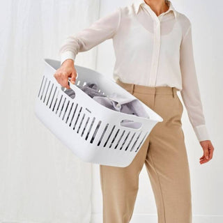Brabantia Collect-it Cesta Portabiancheria 40 Lt Bianca