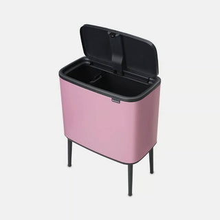 Brabantia Pattumiera Bo Touch 2 Secchi 11+23 Litri Lilac Pink