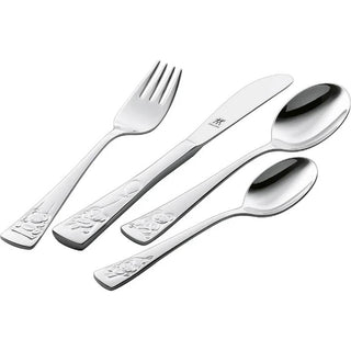 Zwilling Set Posate Bimbo Teddy 4 pezzi in Acciaio Inox