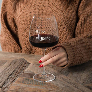 Simple Day Set 2 Calici Un Rosso Al Giorno 77 cl