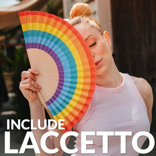 Fisura Ventaglio Arcobaleno in Legno