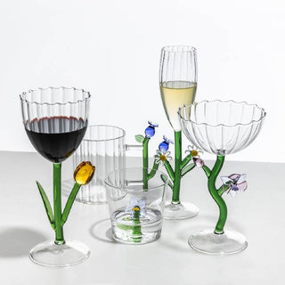 Ichendorf Milano Botanica Teiera Ottica Chiocciola e Fiore Ambra