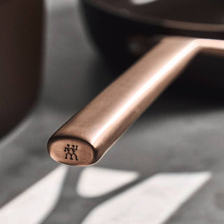 Zwilling Wok con Coperchio Milano 30 cm in Alluminio Marrone