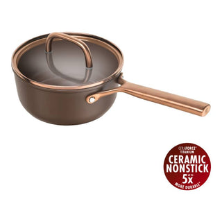 Zwilling Casseruola con Coperchio Milano 18 cm in Alluminio Marrone