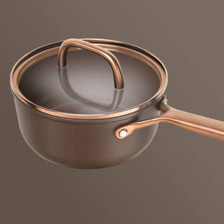 Zwilling Casseruola con Coperchio Milano 18 cm in Alluminio Marrone