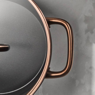 Zwilling Casseruola con Coperchio Milano 24 cm in Alluminio Marrone
