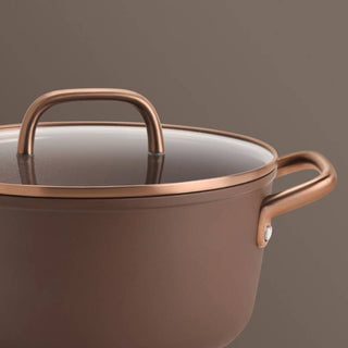 Zwilling Casseruola con Coperchio Milano 24 cm in Alluminio Marrone
