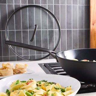 Zwilling Wok con Coperchio Milano 30 cm in Alluminio Nero