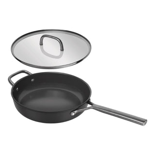 Zwilling Tegame con Coperchio Milano 28 cm in Alluminio Nero