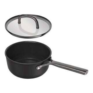 Zwilling Casseruola con Coperchio Milano 18 cm in Alluminio Nero