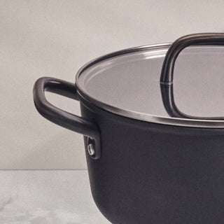 Zwilling Casseruola con Coperchio Milano 24 cm in Alluminio Nero