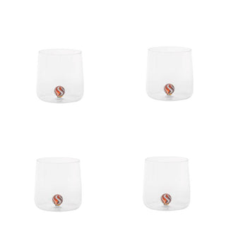 Zafferano Set 4 Tumbler Bilia Candy 44 cl Ambra