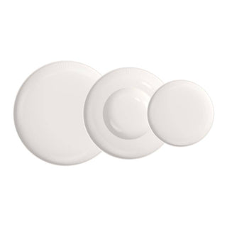 Villeroy & Boch Servizio Tavola 18 Pezzi Afina in Porcellana Bianca