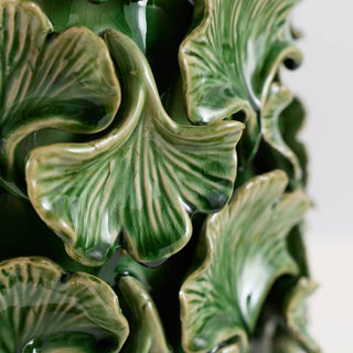 EDG Enzo De Gasperi Vaso Chakra Ginkgo Biloba H45.5 cm Verde