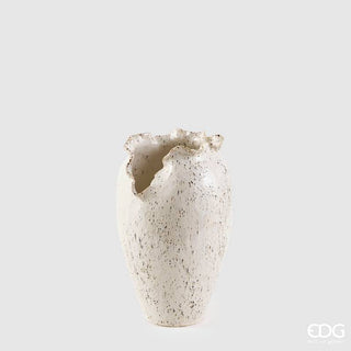 EDG Enzo De Gasperi Vaso Chakra Conchiglia H26,5 cm