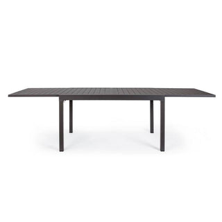 Andrea Bizzotto Tavolo Allungabile Pelagius Alluminio Antracite 135-270x90 cm