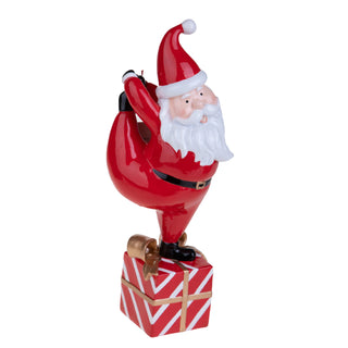 Bianchi Dino Decorazione Babbo Natale su Pacchi 35 Cm