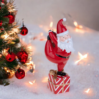 Bianchi Dino Decorazione Babbo Natale su Pacchi 35 Cm
