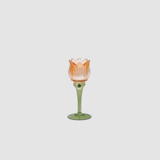 EDG Enzo De Gasperi Portacandela Tulipano H19 cm Arancione