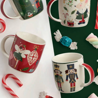 Galbiati Set 2 Tazze Mug Soldatino e Topolino 365 ml