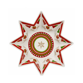 Lamart Coppa Stella Natalizia M in Porcellana