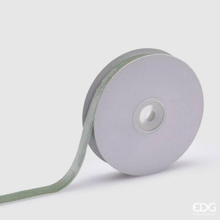 EDG Enzo de Gasperi Nastro in Velluto 16mm 10 Metri Verde