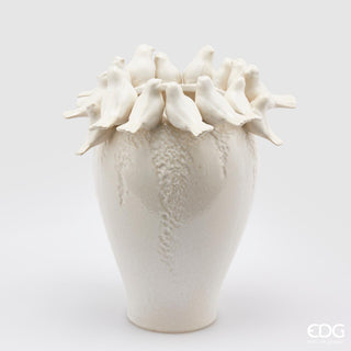 EDG Enzo De Gasperi Vaso Colombe H33 Cm