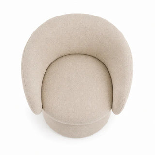 EDG Enzo De Gasperi Poltrona girevole Rest H78,4 Cm