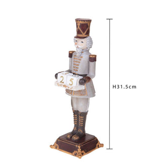 Bianchi Dino Decorazione Soldatino con Calendario H31.5 cm