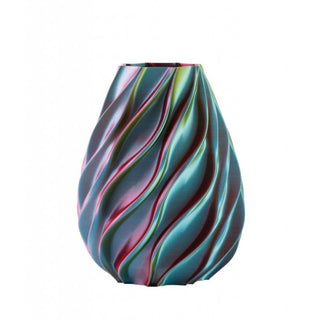 Melaverde Vaso Twist Diamante H26 cm Verde