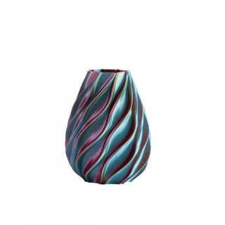 Melaverde Vaso Twist Diamante H21 cm Multicolor