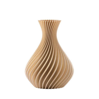 Melaverde Vaso Spirale H26 cm Champagne