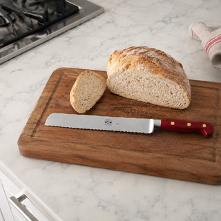 Coltellerie Berti Whole Bread Knife 22 cm Red in Steel