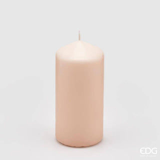Enzo De Gasperi Candela Classic Moccolo H15 cm Rosa Cipria