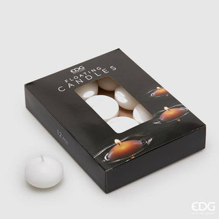 Enzo De Gasperi Set 12 Candele Galleggianti D4 cm