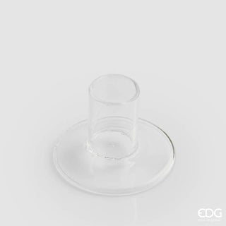 EDG Enzo De Gasperi Portacandela Base D7 cm in Vetro
