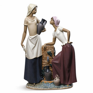 NAO Statuetta Porcellana Confidenza H41 cm