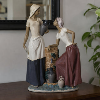 NAO Statuetta Porcellana Confidenza H41 cm