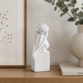 Spring Copenhagen Porzellan-Skulptur Sternzeichen Jungfrau, 21 cm