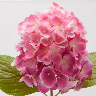 EDG Enzo De Gasperi Ramo Artificiale Ortensia H80 cm Rosa Scuro