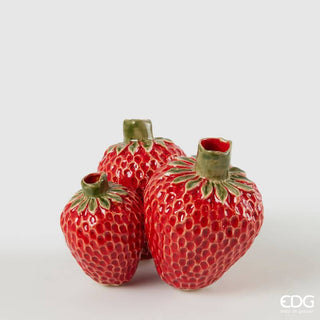 EDG Enzo De Gasperi Vaso Freaky Fragola H14 cm