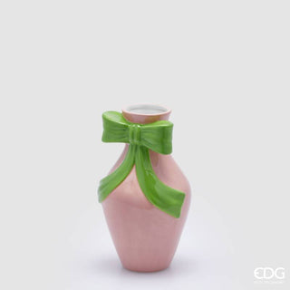 EDG Enzo De Gasperi Vaso Fiocco Anfora H23 cm Rosa